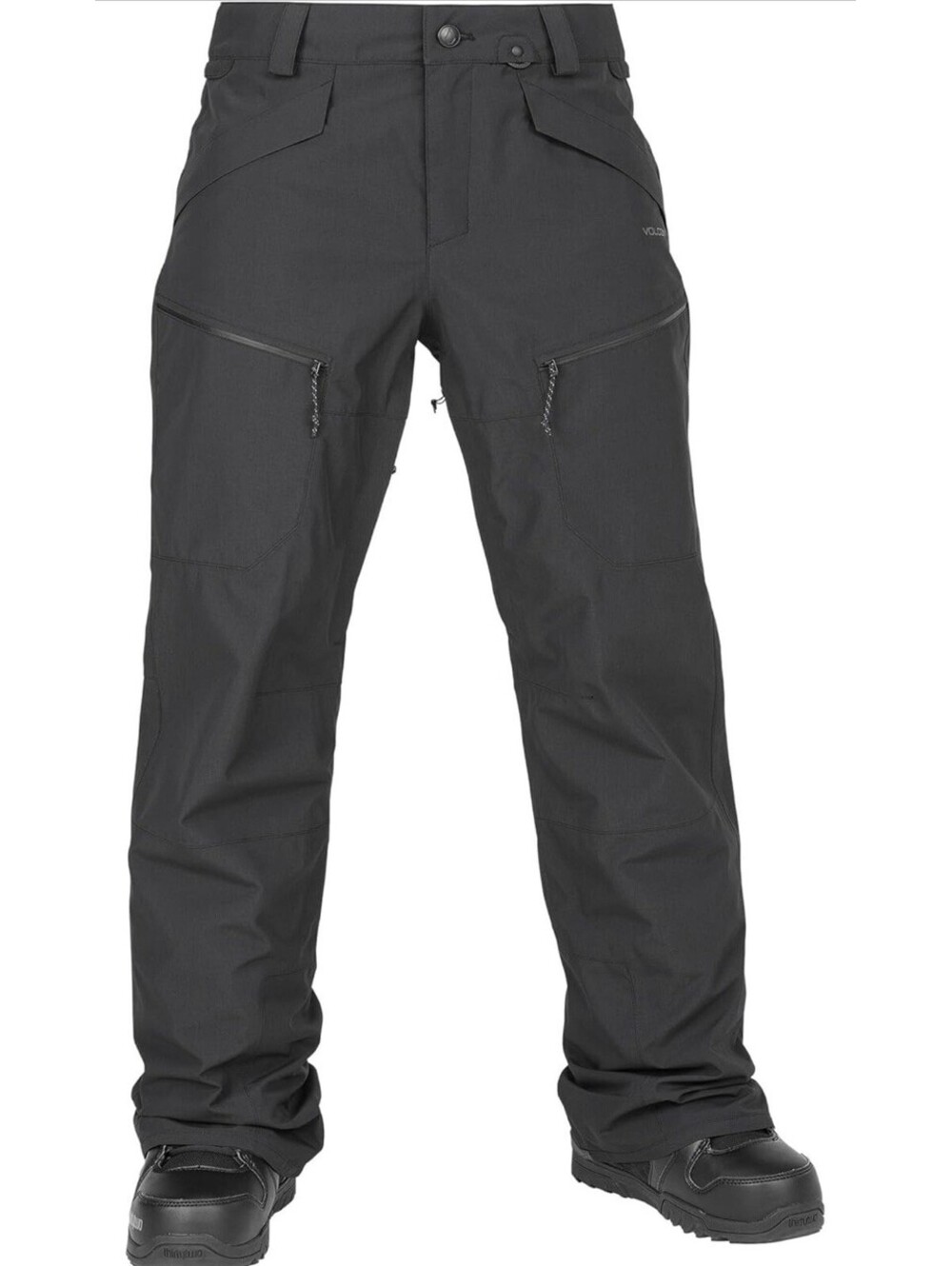 VOLCOM STONE MICA 20K Snow Pants Women's XL Black NWT $220